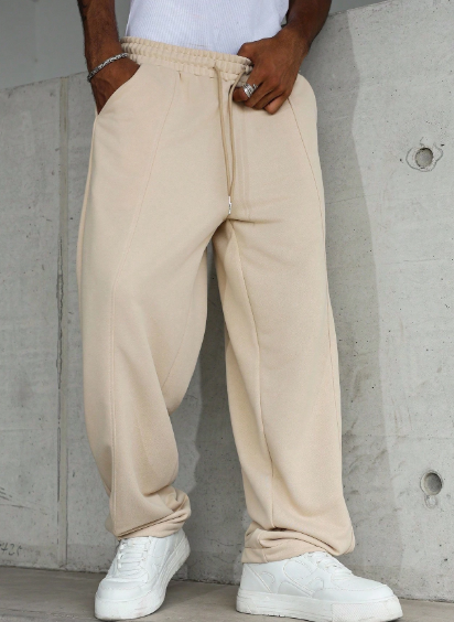 Loose Fit Men's Baggy Trousers